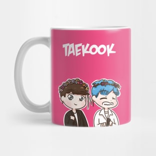 BTS Taekook flower Mug